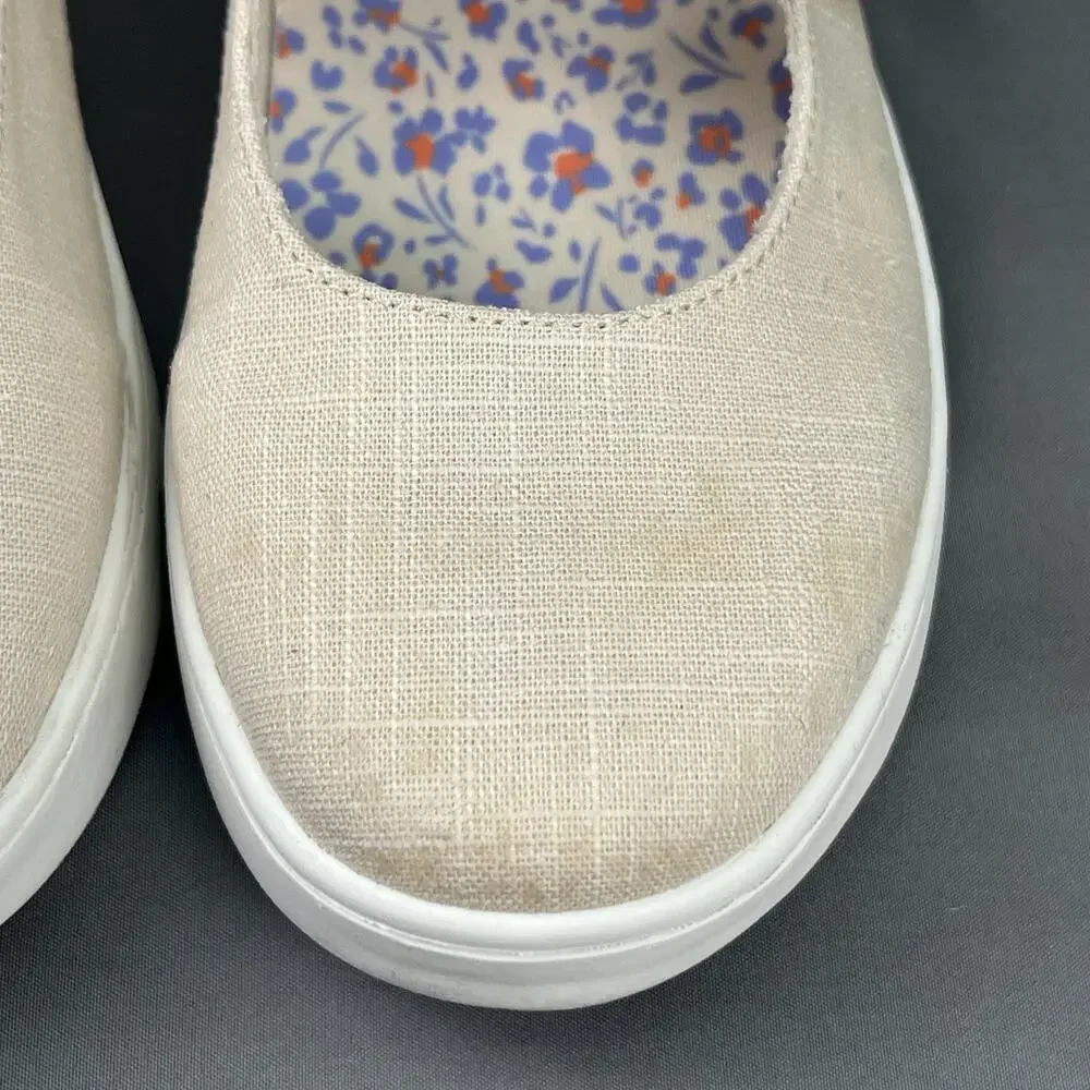 Skechers BOBS Arch Comfort Sunfest Easy Charm Mary Jane Women’s 6 Natural